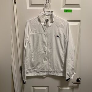 Women’s Cutter & Buck Full Zip New England Patriots NFL Windbreaker Jacket